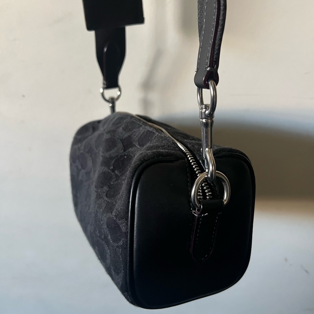 Coach Axel Sig Denim Crossbody bag